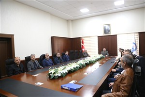 Toplumsal Katkı Koordinatörlüğünden Rektör Prof.Dr. Alpay Arıbaş’a Ziyaret.